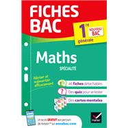 Book cover for Fiches bac Maths 1re générale (spécialité)