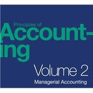 Book cover for Principles of Accounting, Volume 2: Managerial Accounting (Color)