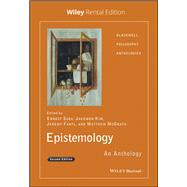 Book cover for Epistemology An Anthology [Rental Edition]