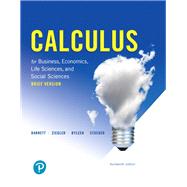 Book cover for Calculus for Business, Economics, Life Sciences, and Social Sciences, Brief Version, and MyLab Math with Pearson eText -- 24-Month Access Card Package