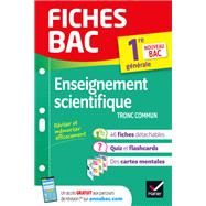 Book cover for Fiches bac Enseignement scientifique 1re générale