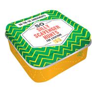 Book cover for On-the-Go Amusements: 50 Silly Scavenger Hunts for Everyone