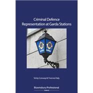 Book cover for Criminal Defence Representation at Garda Stations
