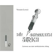Book cover for Mit Schwarzem Strich: Cartoons Aus Dem Medizynischen Alltag