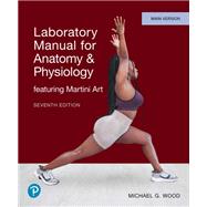 Book cover for Anatomy and Physiology Lab Manual featuring Martini Art