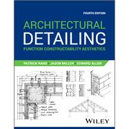 Book cover for Architectural Detailing