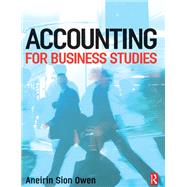 Book cover for Accounting for Business Studies