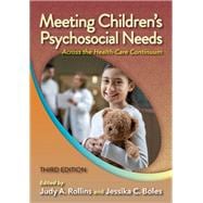 Book cover for Meeting Children's Psychosocial Needs Across the Health-Care Continuum  (Item: 40065)
