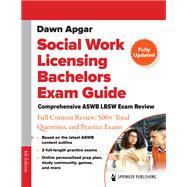 Book cover for Social Work Licensing Bachelors Exam Guide