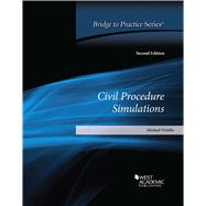 Book cover for Civil Procedure Simulations(Bridge to Practice)