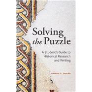 Book cover for SOLVING THE PUZZLE