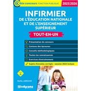 Book cover for Infirmier de l'Éducation nationale et de l'enseignement supérieur - Tout-en-un - Catégorie A - Co...