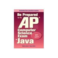 Book cover for Be Prepared for the AP Computer Science Exam in Java