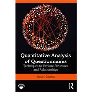 Book cover for Quantitative Analysis of Questionnaires