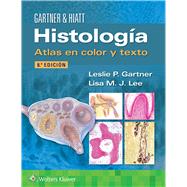 Book cover for Histología. Atlas en color y texto