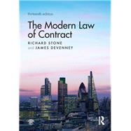 Book cover for The Modern Law of Contract