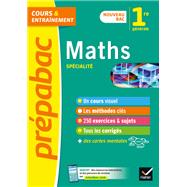 Book cover for Prépabac Maths 1re générale (spécialité)
