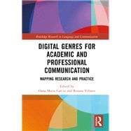 Book cover for Digital Genres for Academic and Professional Communication