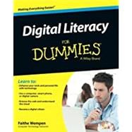 Book cover for Digital Literacy for Dummies