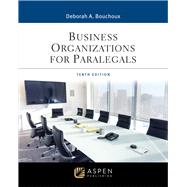 Book cover for Business Organizations for Paralegals