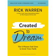 Book cover for Created to Dream Bible Study Guide plus Streaming Video