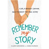 Book cover for Remember My Story A Girl, a Holocaust Survivor, and a Friendship That Made History