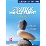 Book cover for Strategic Management: Text and Cases (2026 Evergreen Release)