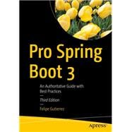 Book cover for Pro Spring Boot 3