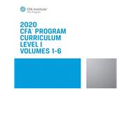 Book cover for CFA Program Curriculum 2020 Level I Volumes 1-6 Box Set