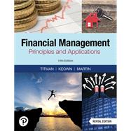 Book cover for Financial Management: Principles & Applications [Rental Edition]