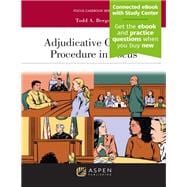 Book cover for Adjudicative Criminal Procedure in Focus [Connected eBook with Study Center]