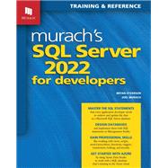 Book cover for Murach's SQL Server 2022 for Developers