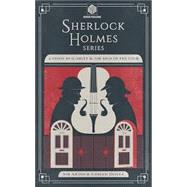 Book cover for A Study in Scarlet and The Sign of the Four (Annotated): Sherlock Holmes Series