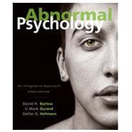 Book cover for Bundle: Abnormal Psychology: An Integrative Approach, Loose-leaf Version, 8th + MindTap Psychology, 1 term (6 months) Printed Access Card, Enhanced