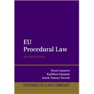 Book cover for EU Procedural Law