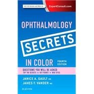 Book cover for Ophthalmology Secrets in Color