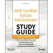 Book cover for AWS Certified SysOps Administrator Study Guide Associate SOA-C02 Exam