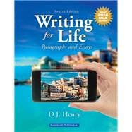 Book cover for Writing for Life Paragraphs and Essays, MLA Update, Books a la Carte Edition