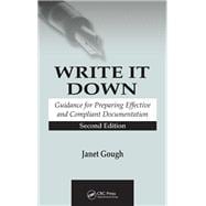 Book cover for Write It Down