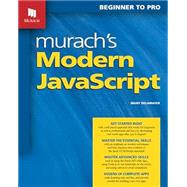 Book cover for Murach's Modern JavaScript