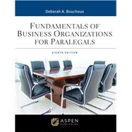 Book cover for Fundamentals of Business Organizations for Paralegals