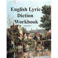 Book cover for ENGLISH LYRIC DICTION WORKBOOK, Spiral bound