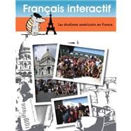 Book cover for Francais interactif: Les etudiants americains en France (French Edition)