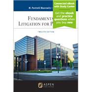 Book cover for Fundamentals of Litigation for Paralegals [Connected eBook with Study Center]