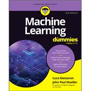Book cover for Machine Learning For Dummies