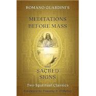 Book cover for Meditations Before Mass and Sacred Signs