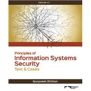 Book cover for Principles of Information Security: Text & Cases