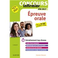 Book cover for Concours Infirmier - Épreuve orale - IFSI 2017