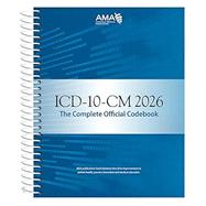 Book cover for ICD-10-CM 2026: The Complete Official Codebook