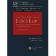 Book cover for 2025 Statutory Appendix and Case Supplement to Cox, Bok & Gorman’s Labor Law, Cases and Materials, 18th(University Casebook Series)